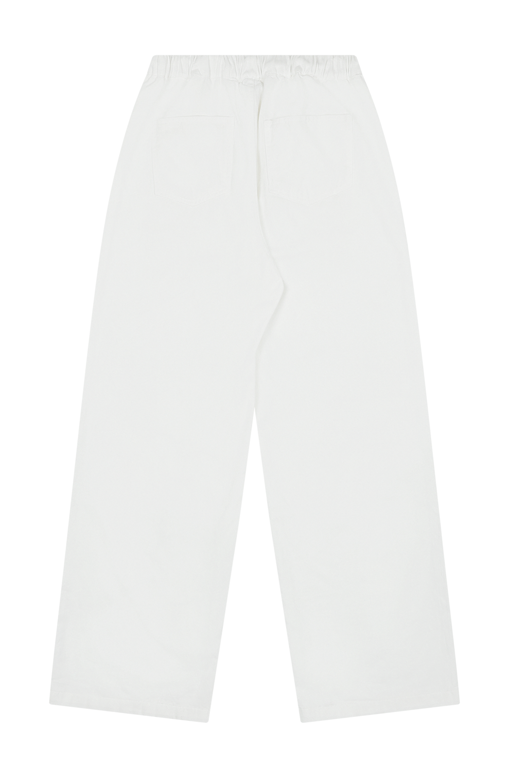 コットンストラップウォッシングゴムベーシックワイド無地パンツオールシーズン | 詳細画像22