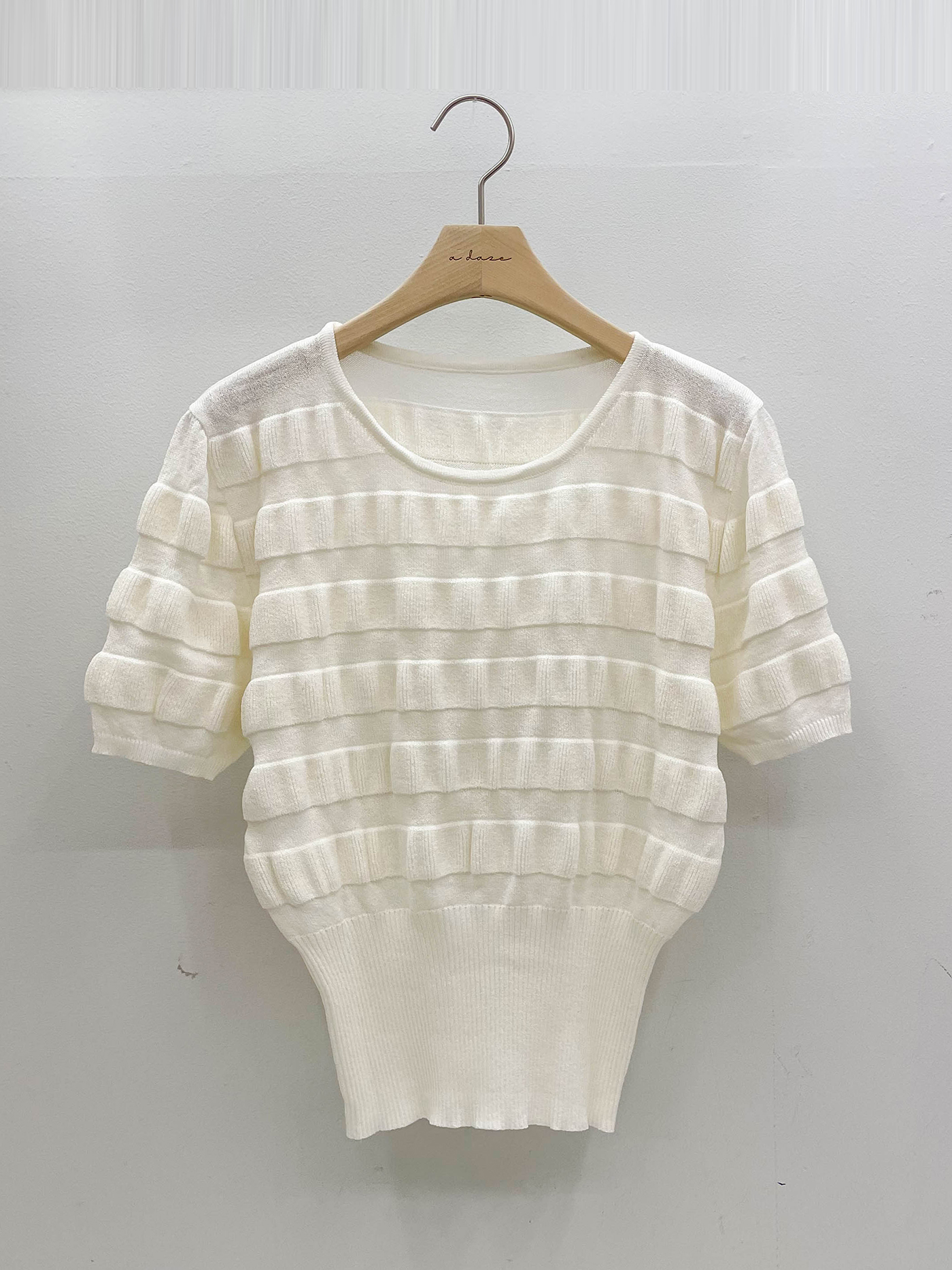 ラウンドネックスリム半袖Tシャツ | 詳細画像12