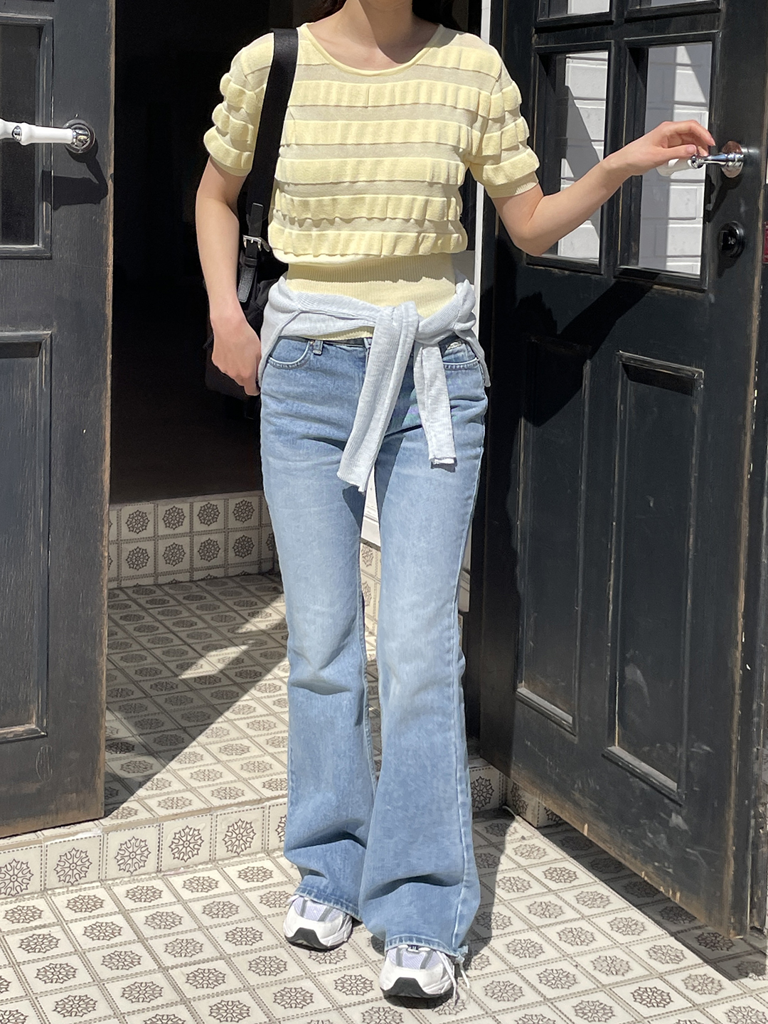 ラウンドネックスリム半袖Tシャツ | 詳細画像5