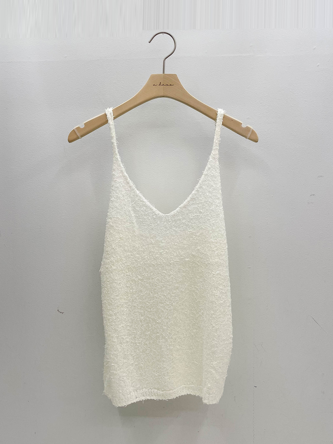 アクリルストラップホルターネックスリム無地ビスチェ | 詳細画像13