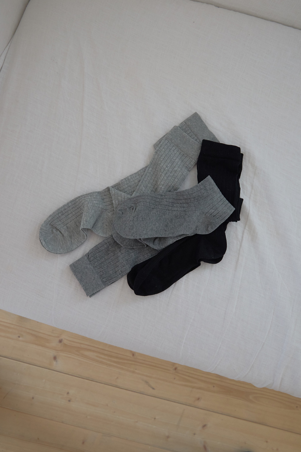 ストレッチナイロンロングストライプソックス春夏秋 | 詳細画像7