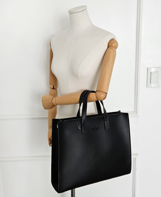 レザー調ビッグショルダーバッグストラップ付 | 詳細画像4