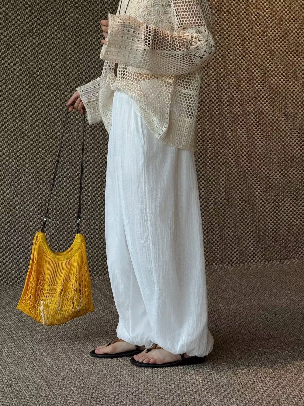 ポケットウエストゴムバルーンワイドパンツ | 詳細画像3