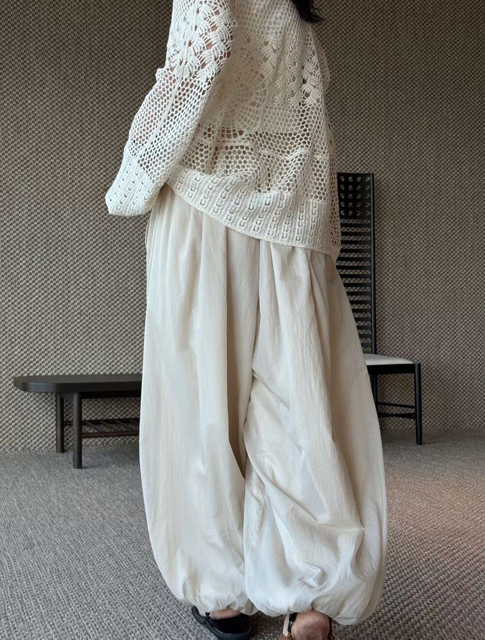 ポケットウエストゴムバルーンワイドパンツ | 詳細画像7