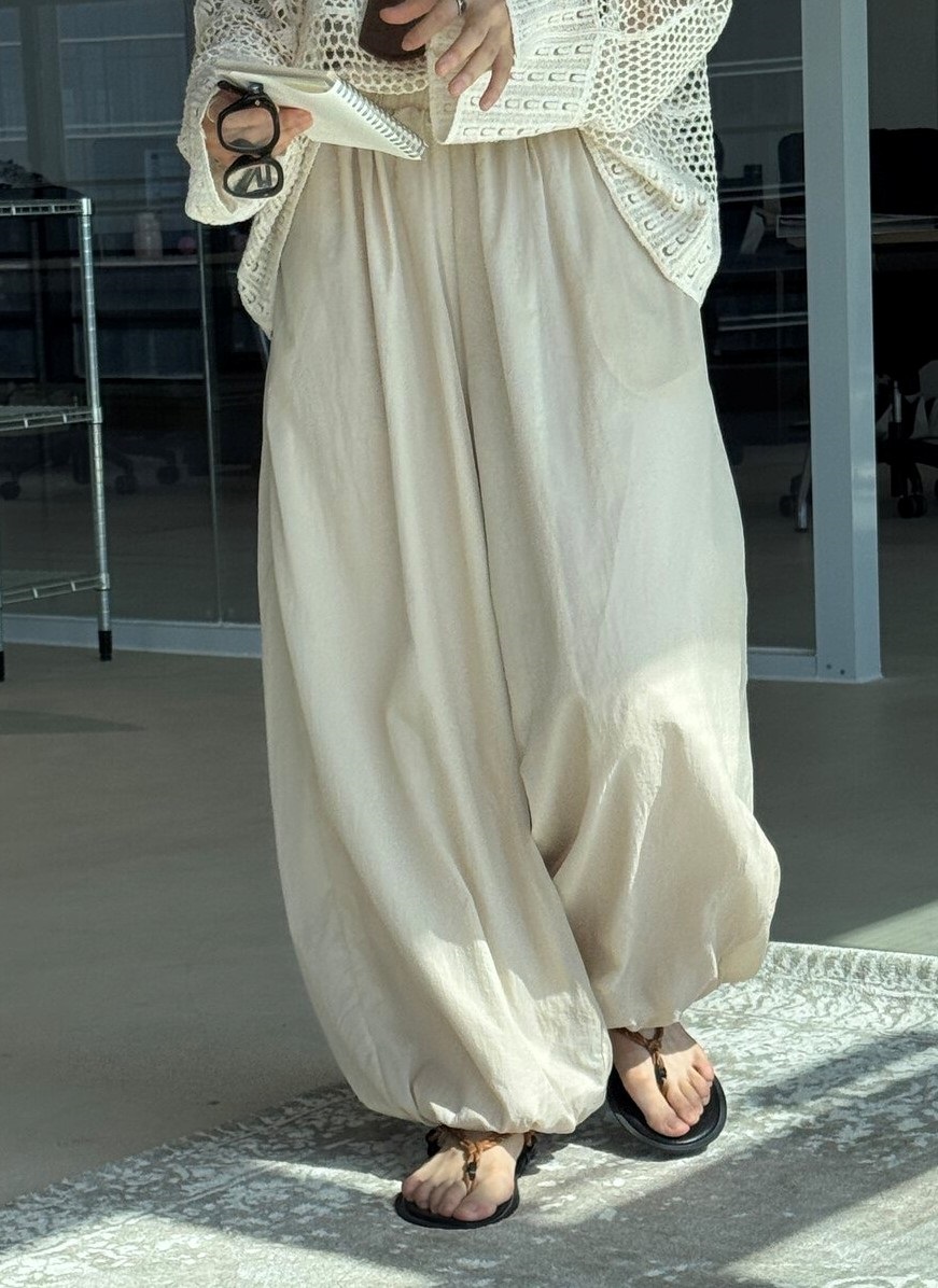 ポケットウエストゴムバルーンワイドパンツ | 詳細画像6