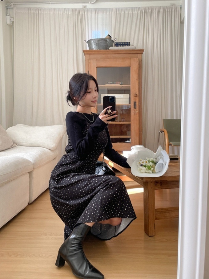 バックリボン小花柄キャミワンピース | 詳細画像5