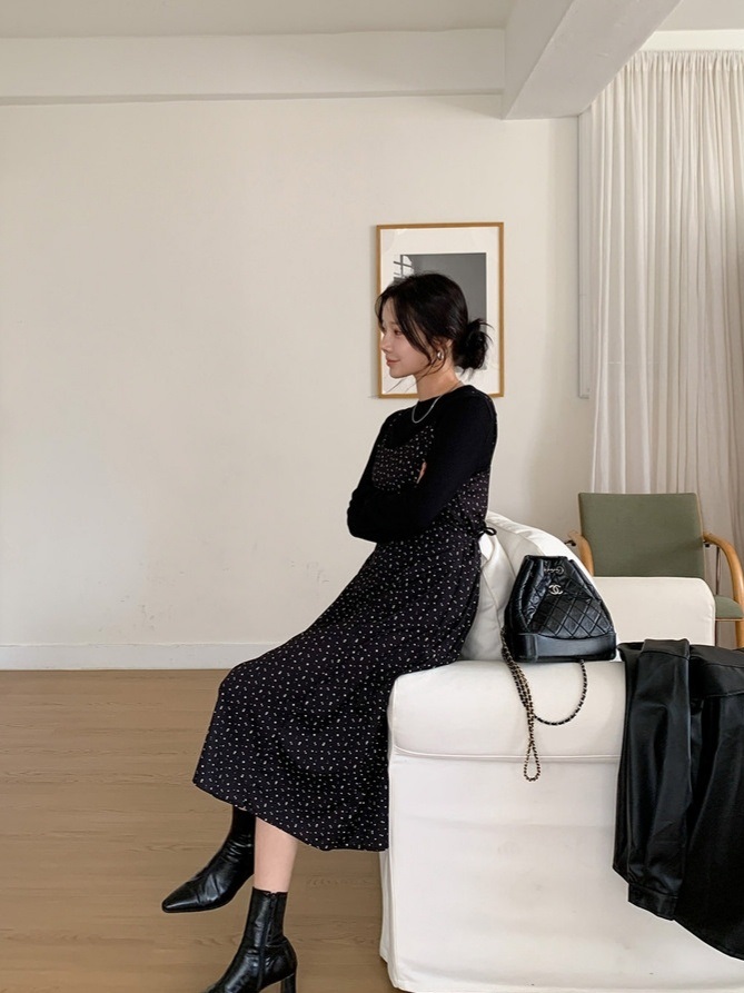 バックリボン小花柄キャミワンピース | 詳細画像8