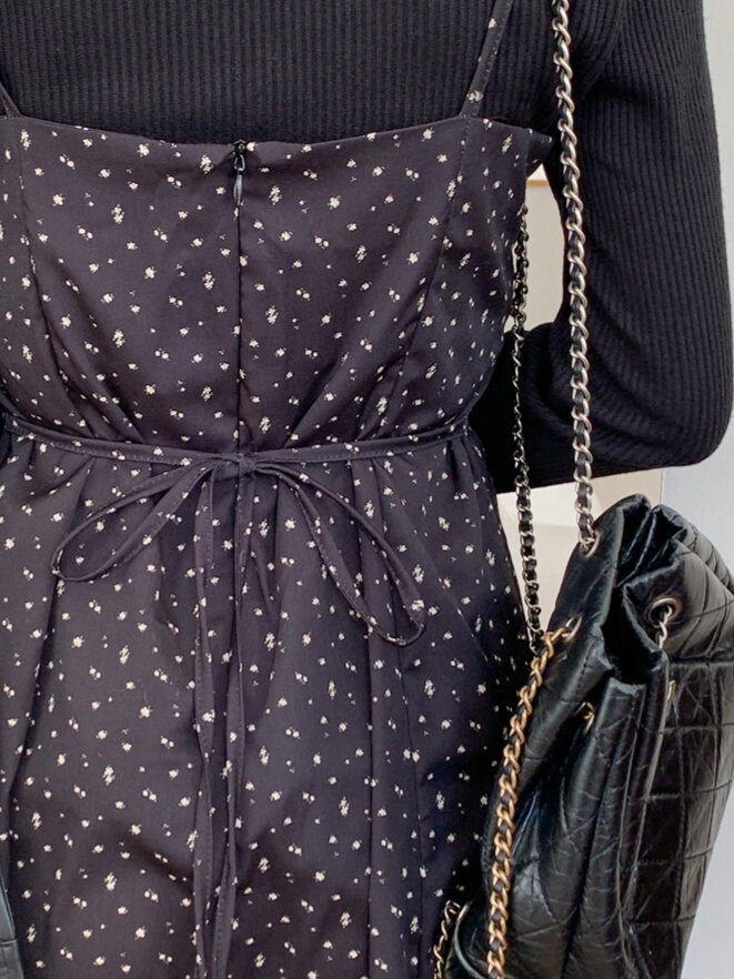 バックリボン小花柄キャミワンピース | 詳細画像10