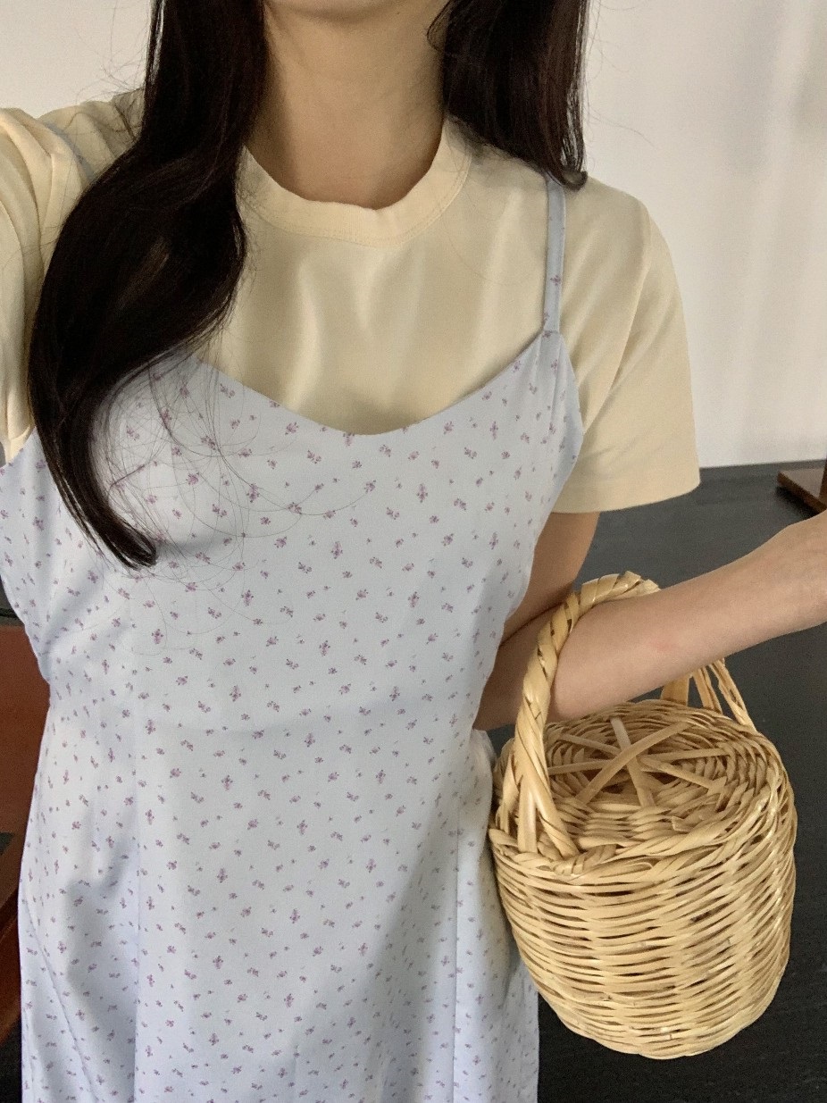 バックリボン小花柄キャミワンピース | 詳細画像12