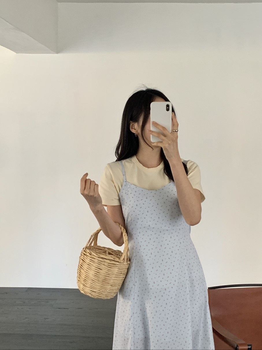 バックリボン小花柄キャミワンピース | 詳細画像15