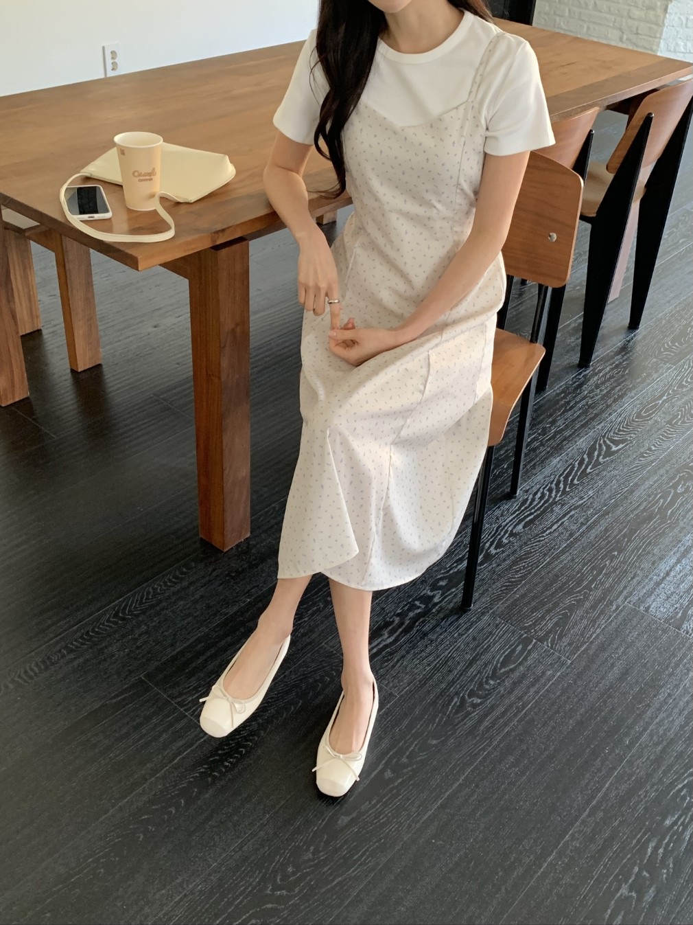 バックリボン小花柄キャミワンピース | 詳細画像16