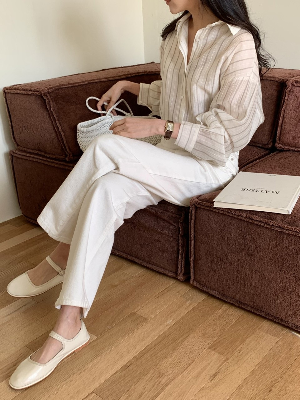 シースルーストライプシャツ | 詳細画像10