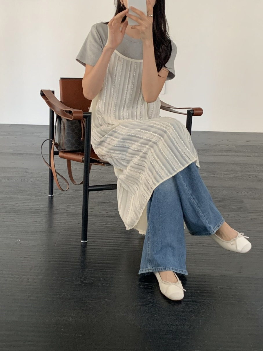 レースロングビスチェワンピース | 詳細画像18