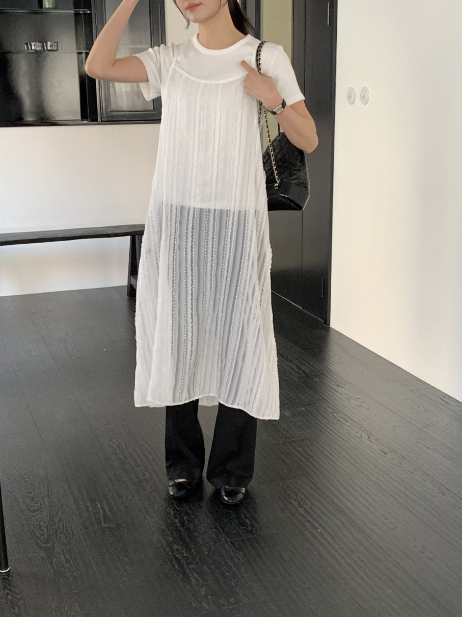 レースロングビスチェワンピース | 詳細画像12