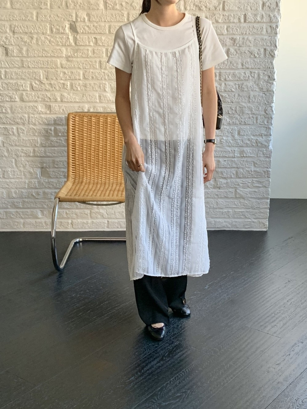 レースロングビスチェワンピース | 詳細画像14