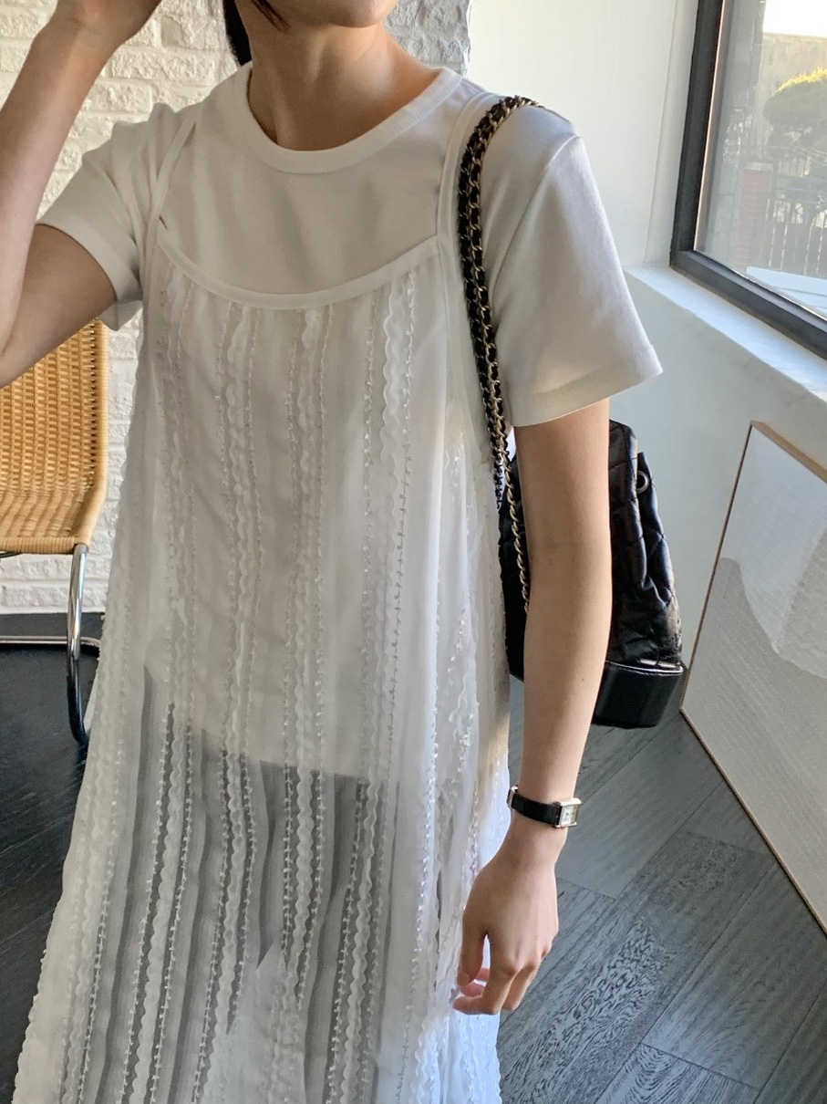 レースロングビスチェワンピース | 詳細画像15