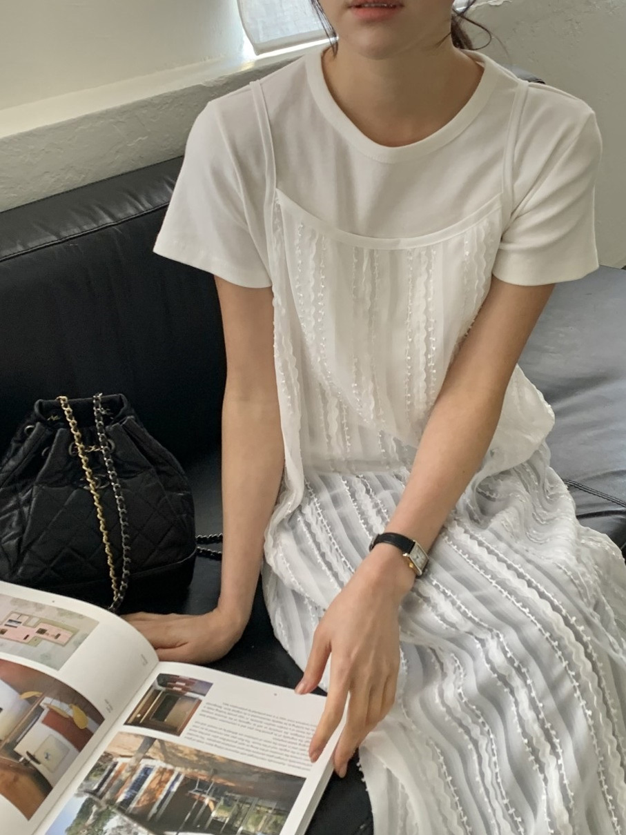 レースロングビスチェワンピース | 詳細画像17