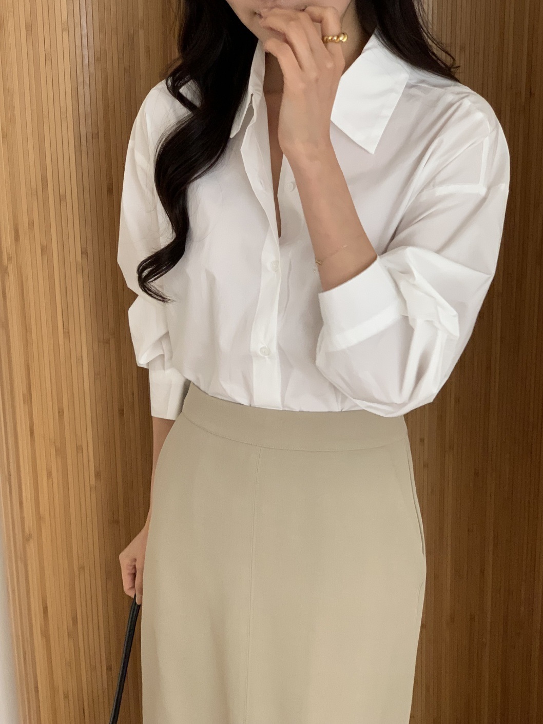 コットン長袖シャツ | 詳細画像13