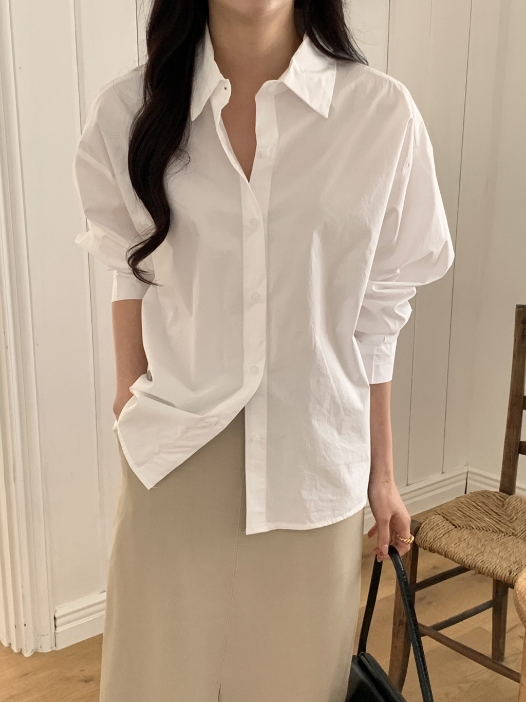 コットン長袖シャツ | 詳細画像16