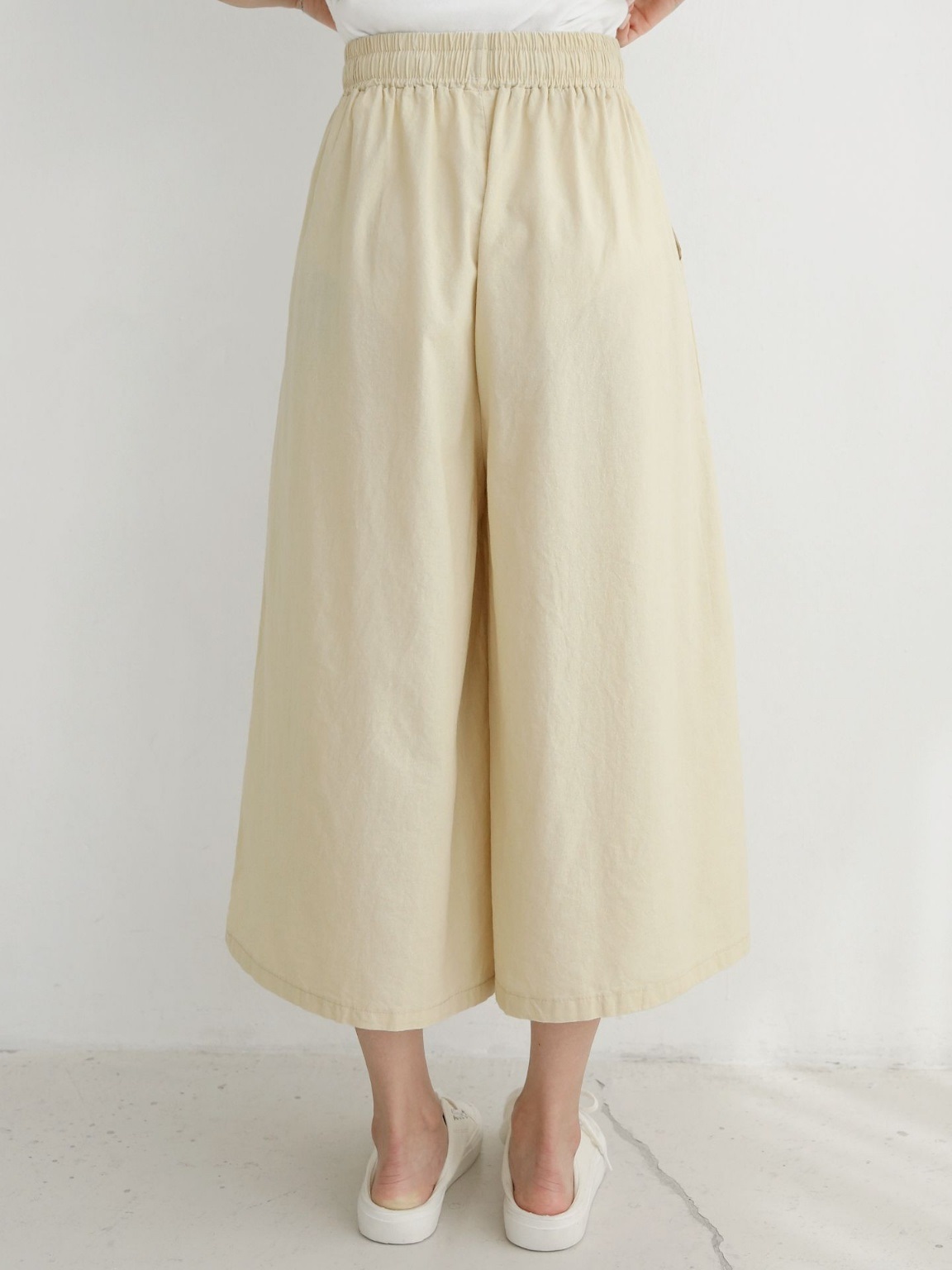 ウエストゴムワイド七分丈パンツ | 詳細画像17
