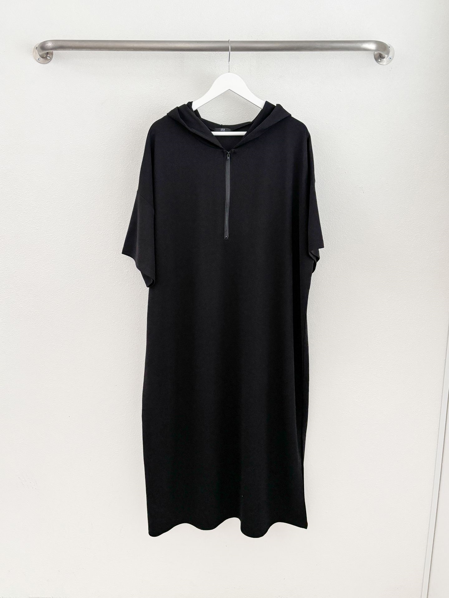 ジップアップフードロング長袖ワンピース | 詳細画像33