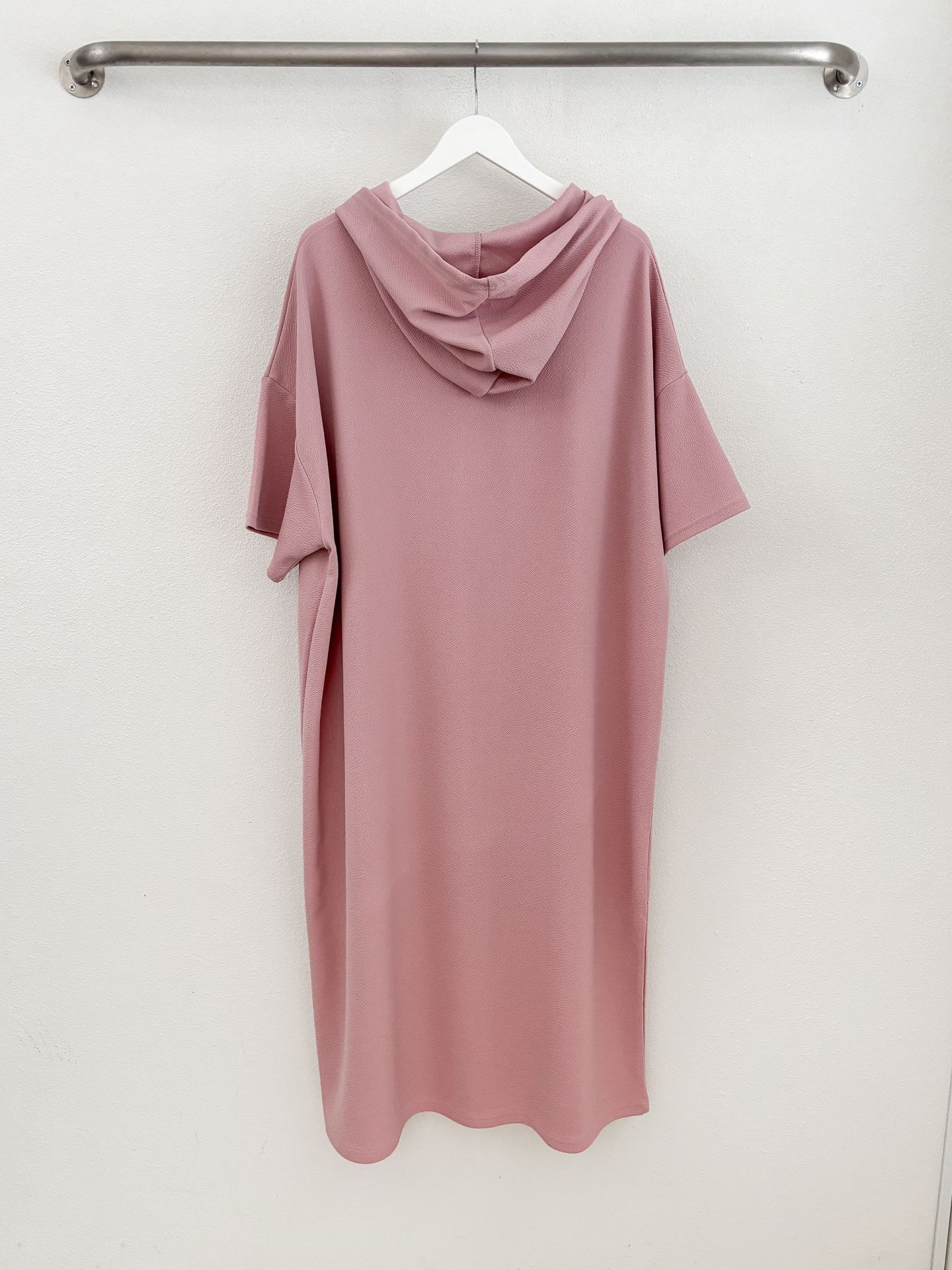 ジップアップフードロング長袖ワンピース | 詳細画像35