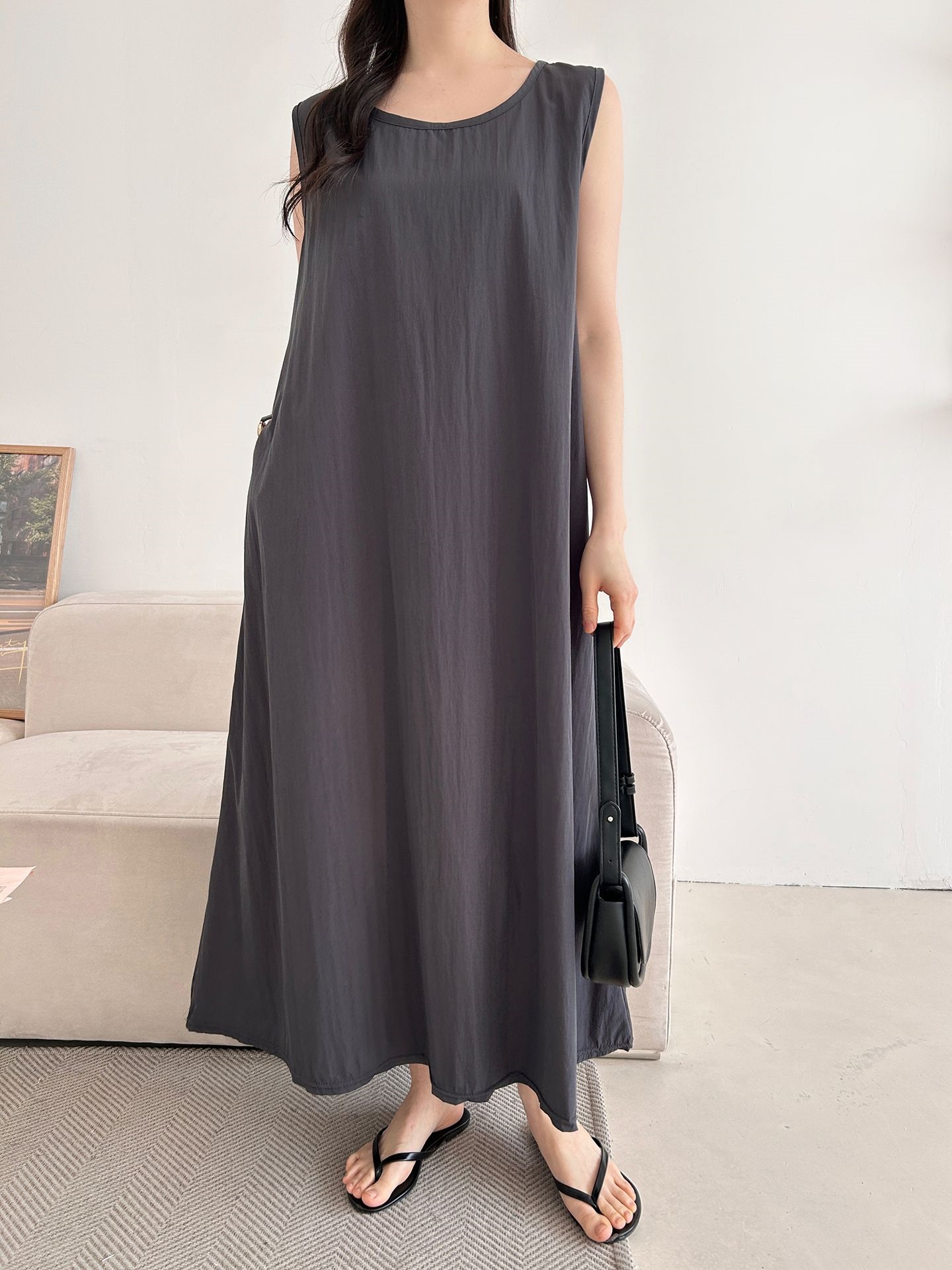 フードロング半袖ワンピース | 詳細画像26