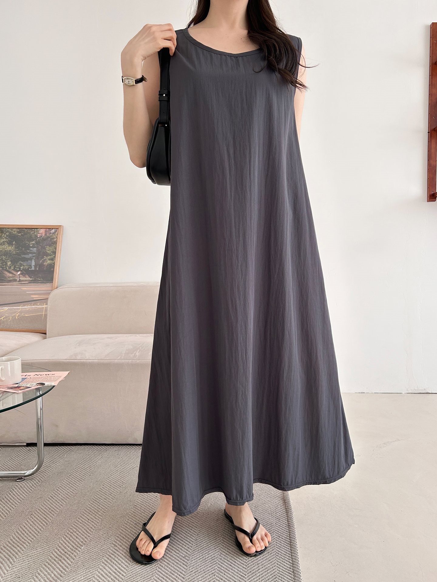 フードロング半袖ワンピース | 詳細画像31