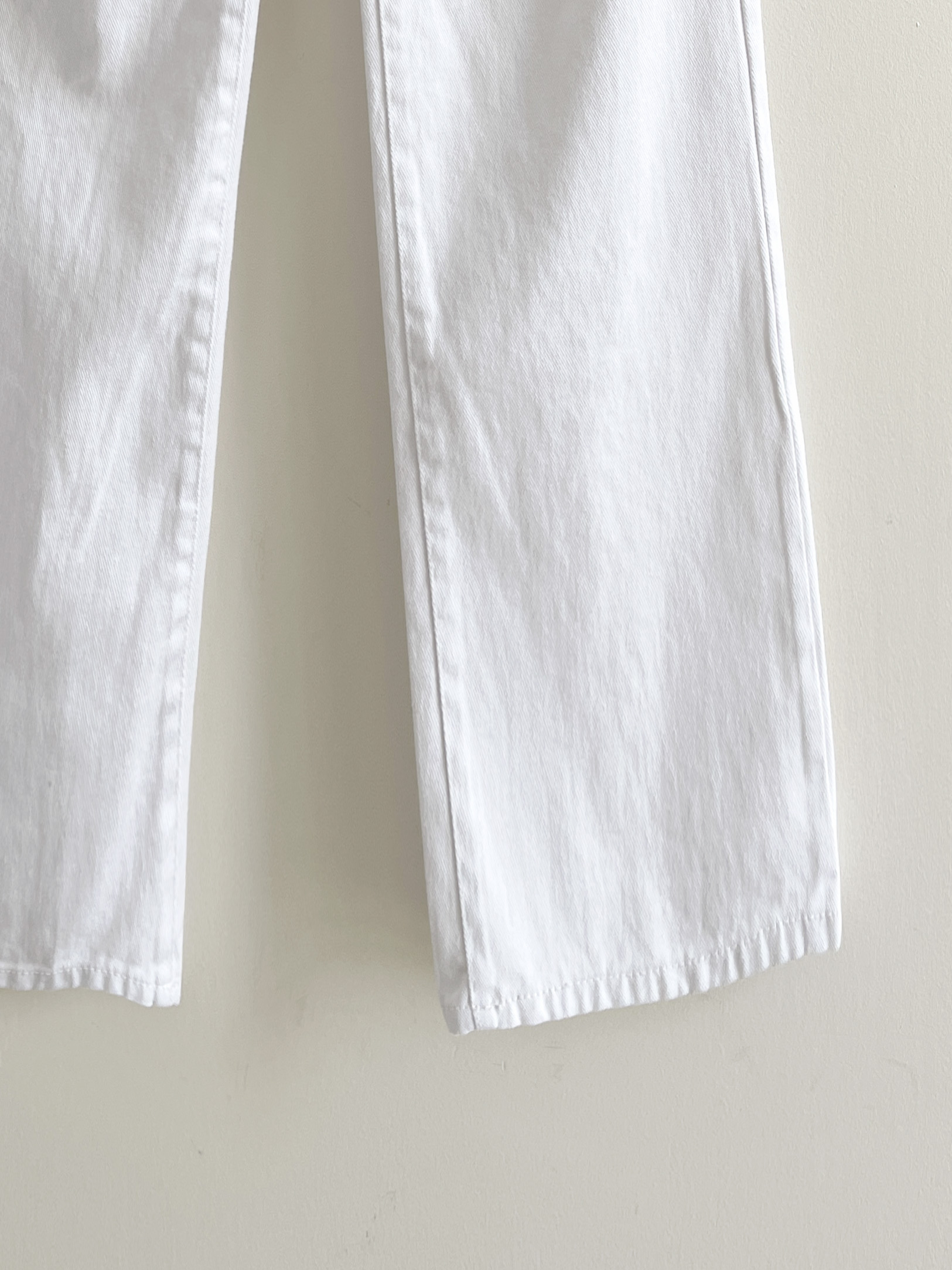 コットンジップアップスリットポケットワイドループ無地パンツ | 詳細画像15