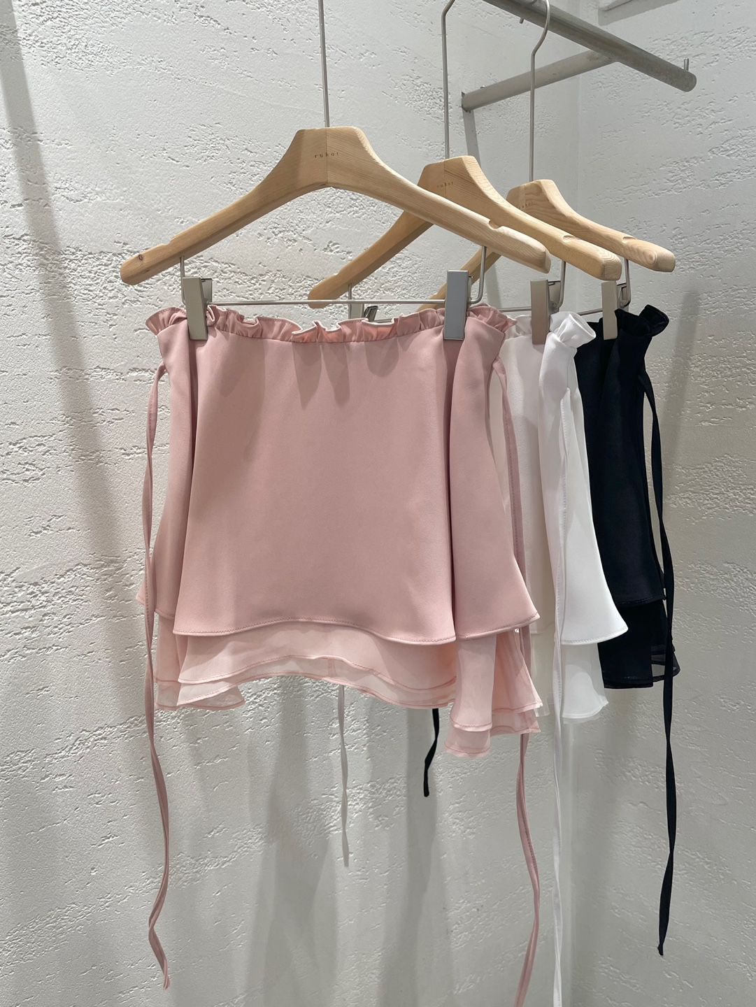 フリルフレアミニバックリボンスカート | 詳細画像21