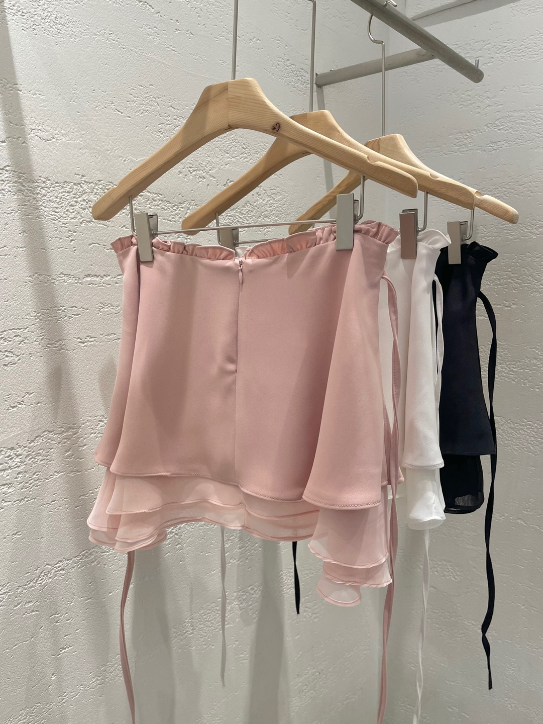 フリルフレアミニバックリボンスカート | 詳細画像23