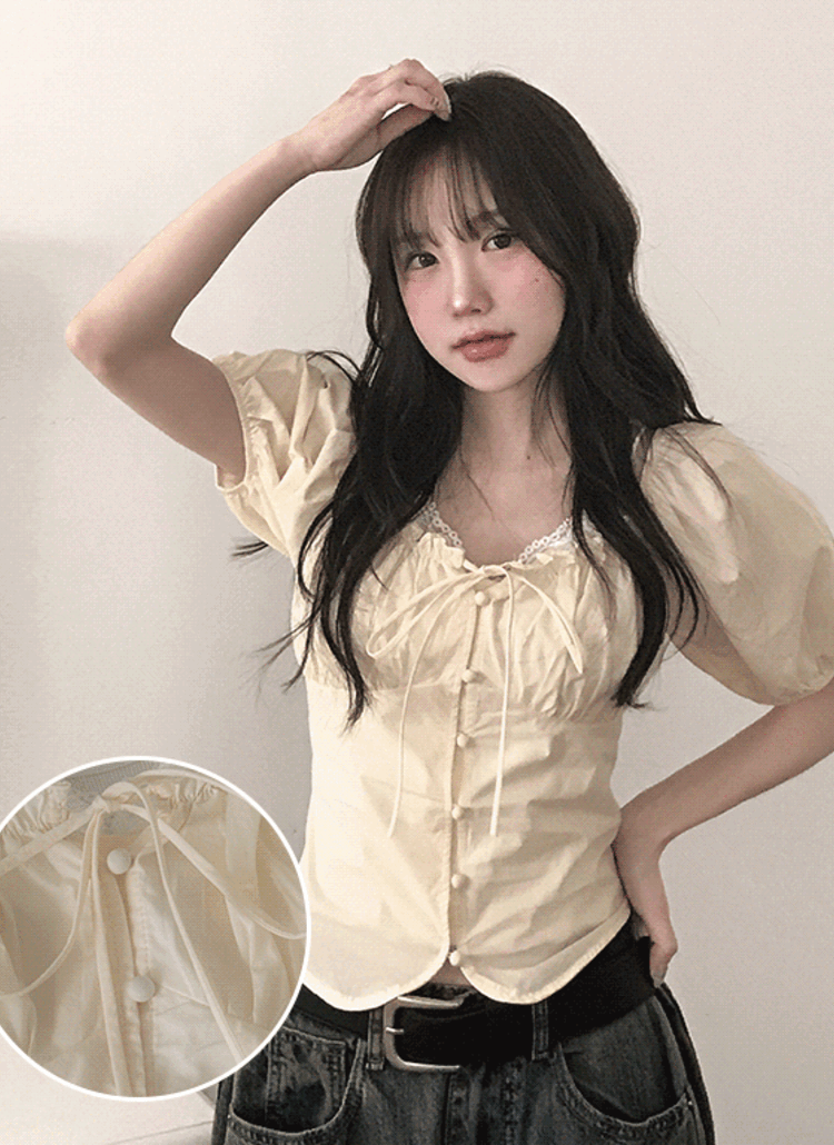 【Charlotte】British Dreams ケープ・ブラウス半袖S Charlotte】British Dreams ケープ・ブラウス半袖S Charlotte】British