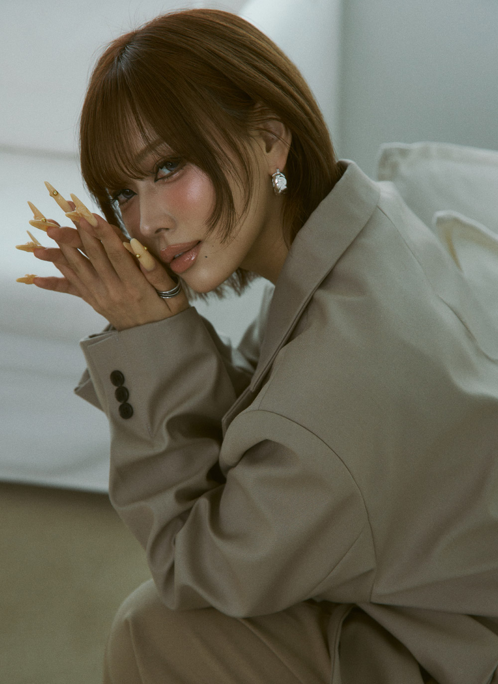 ドレープ半袖無地Tシャツ | DHOLIC | 詳細画像23