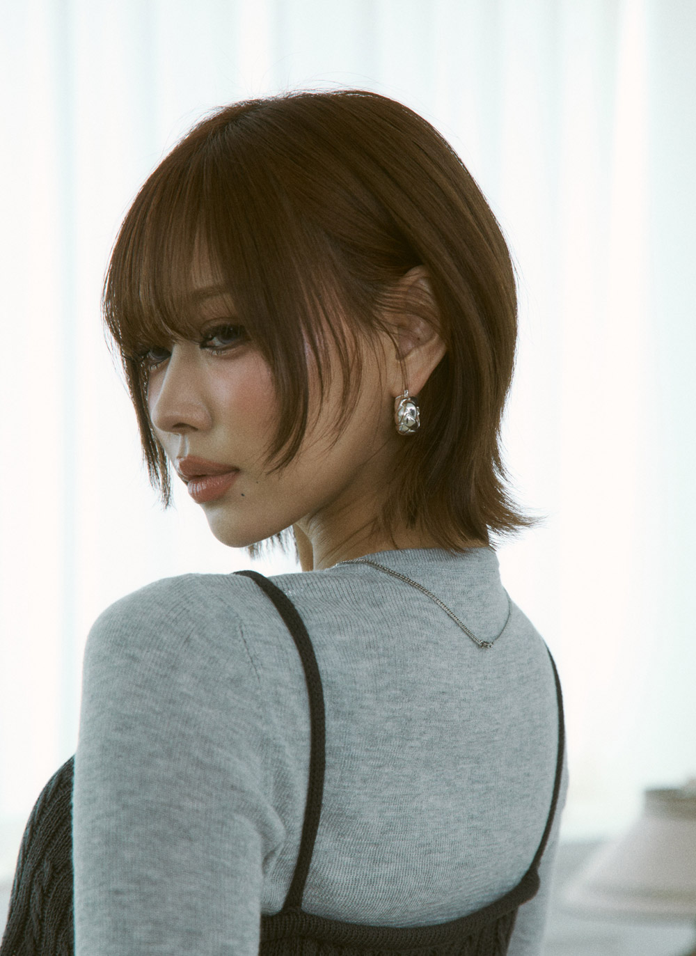 ケーブルTシャツビスチェアンサンブル | DHOLIC | 詳細画像13