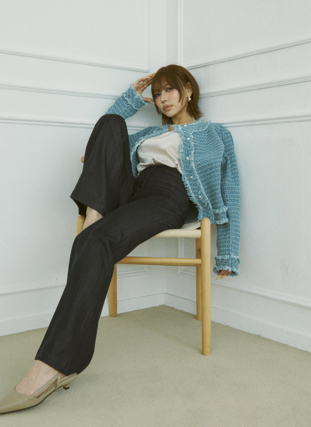 サイドジップブーツカットパンツ | DHOLIC | 詳細画像5