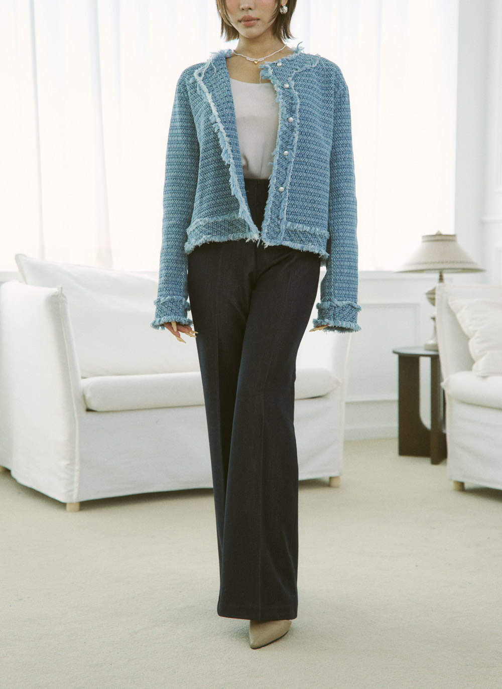 サイドジップブーツカットパンツ | DHOLIC | 詳細画像13