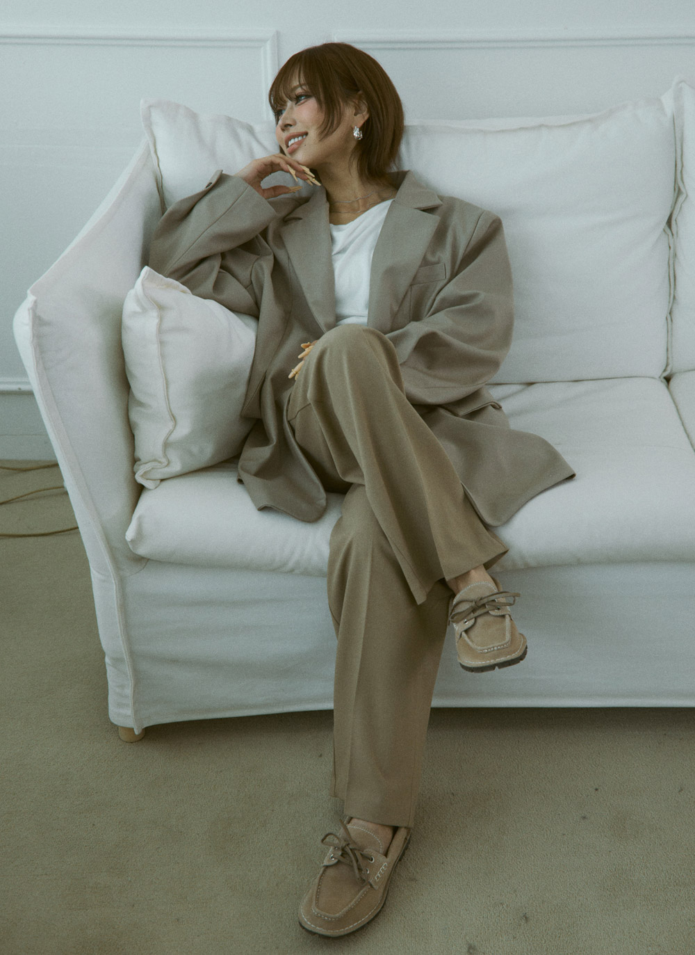 ツータックワイドスラックス | DHOLIC | 詳細画像11