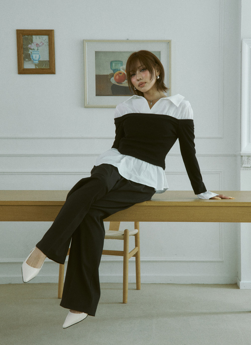 ツータックワイドスラックス | DHOLIC | 詳細画像16