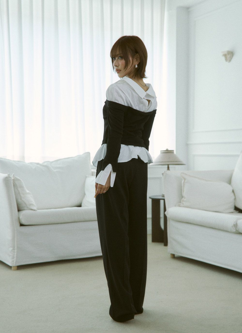 ツータックワイドスラックス | DHOLIC | 詳細画像18