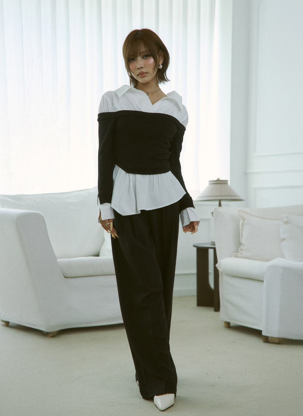 ツータックワイドスラックス | DHOLIC | 詳細画像20