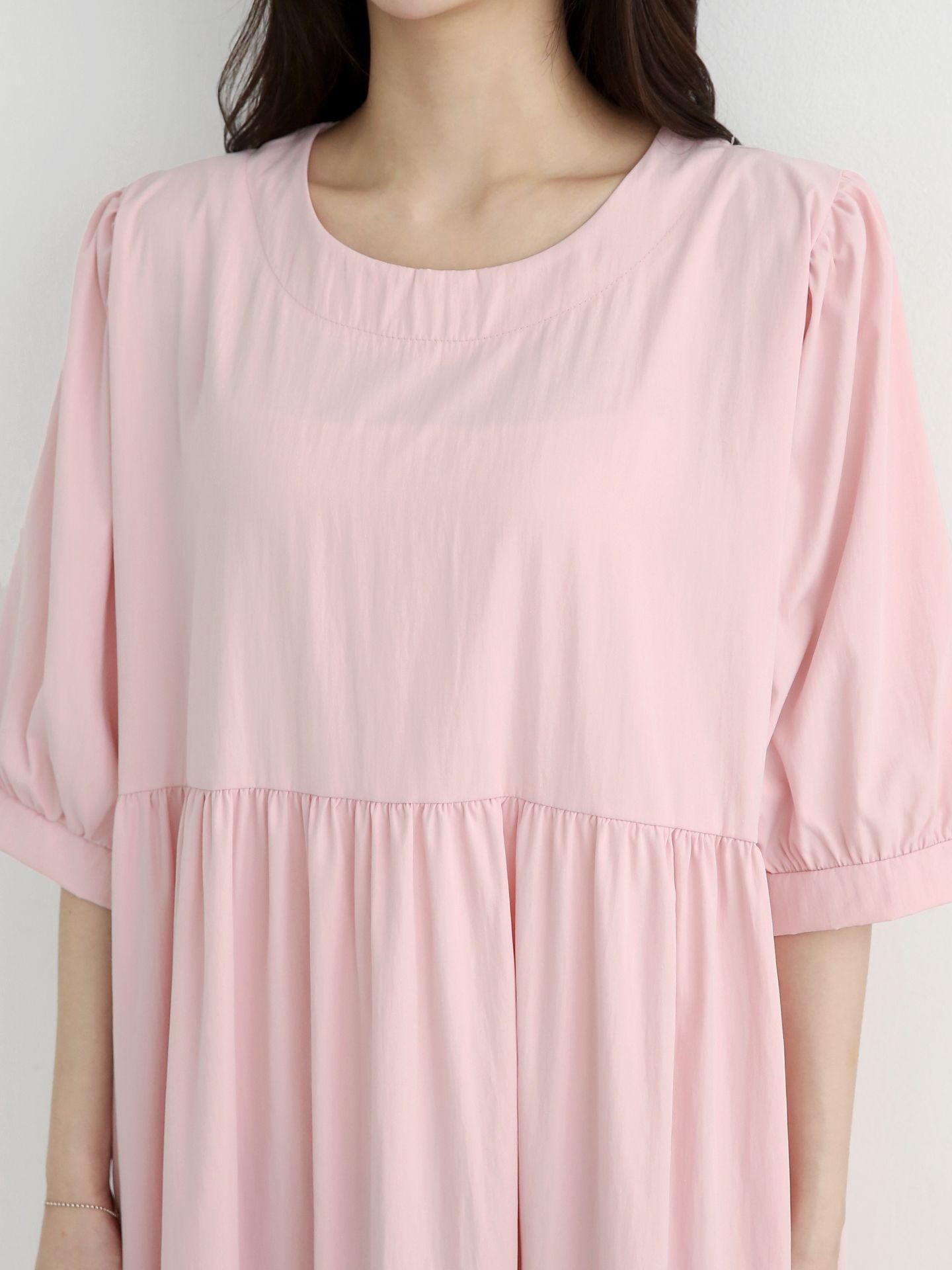 ラウンドネックロングワンピース | 詳細画像8