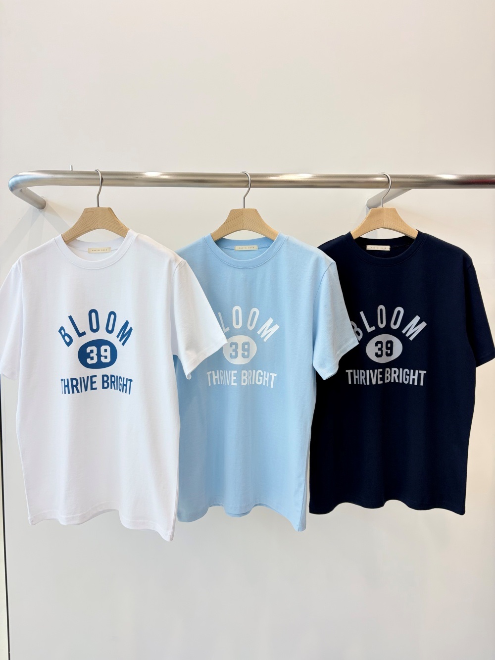 コットンラウンドネック半袖プリントTシャツ | 詳細画像7