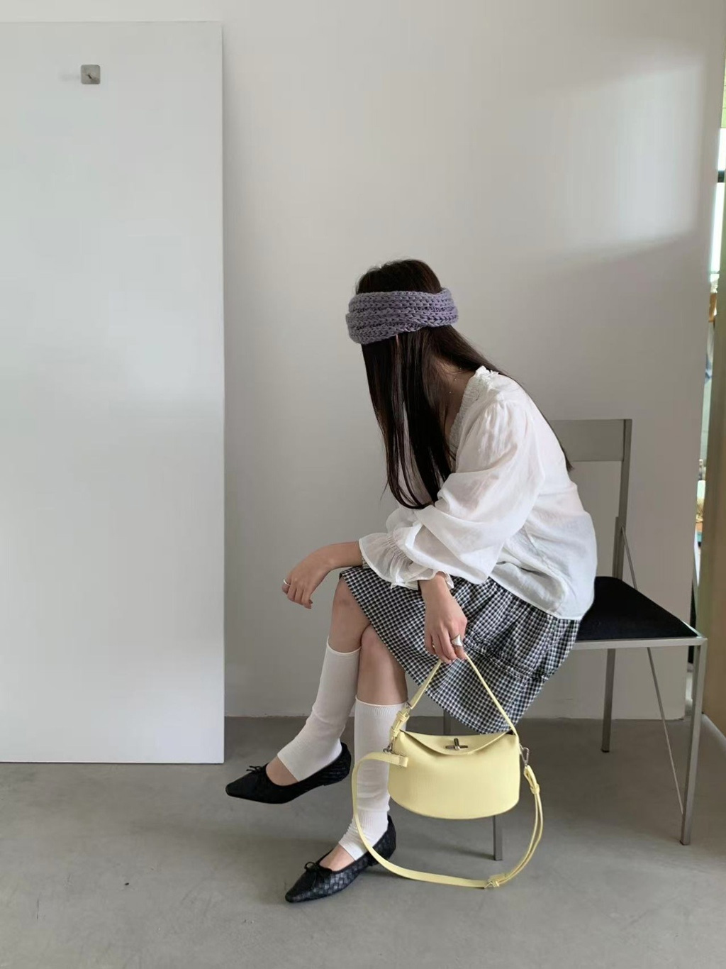 レザー調Hラインショルダーバッグポーチ付 | 詳細画像4