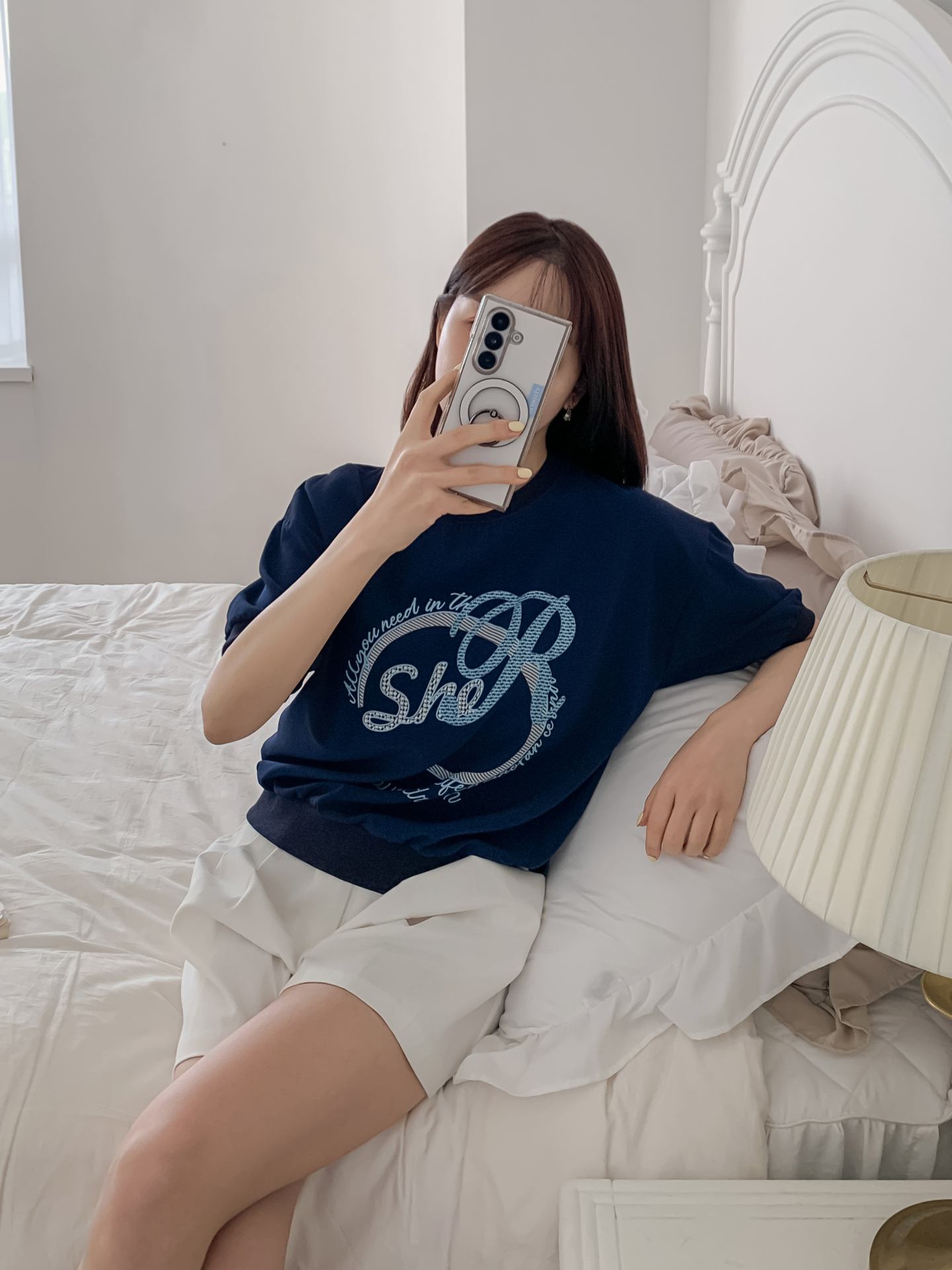 ラウンドネック半袖プリントスウェット | 詳細画像19