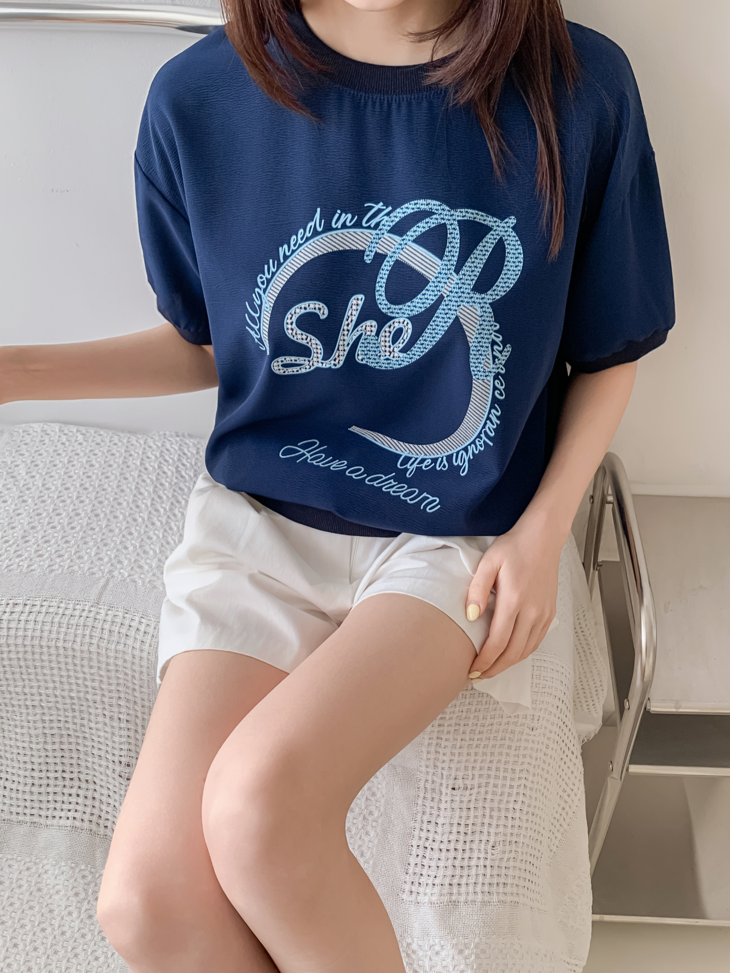 ラウンドネック半袖プリントスウェット | 詳細画像22