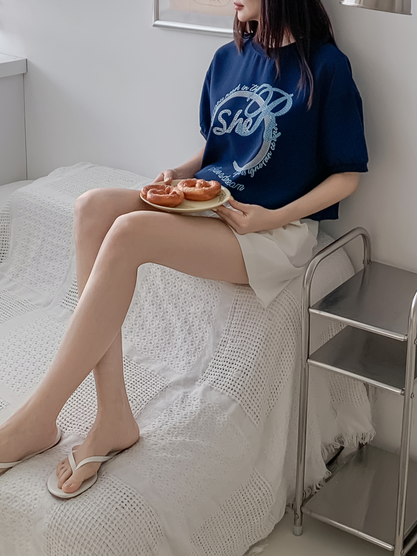 ラウンドネック半袖プリントスウェット | 詳細画像23