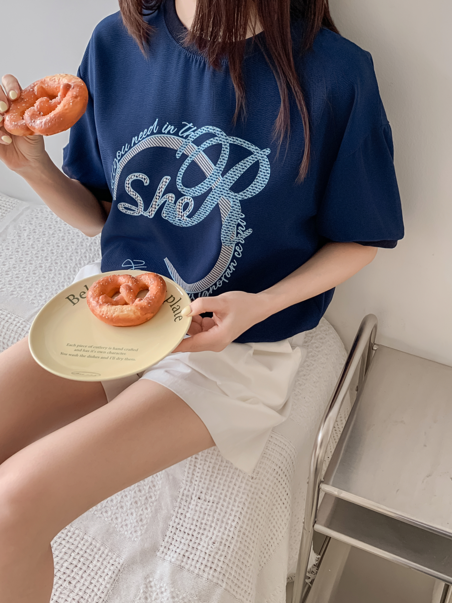 ラウンドネック半袖プリントスウェット | 詳細画像24