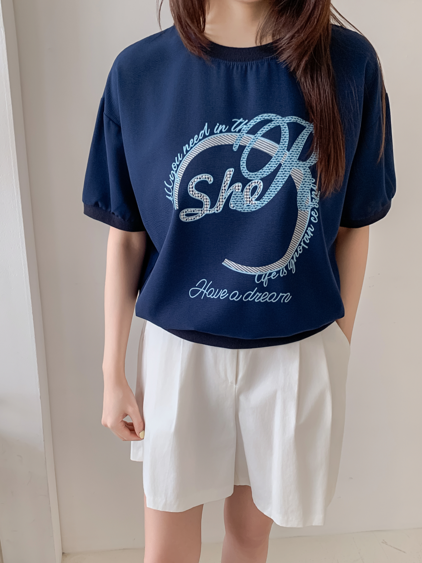 ラウンドネック半袖プリントスウェット | 詳細画像29