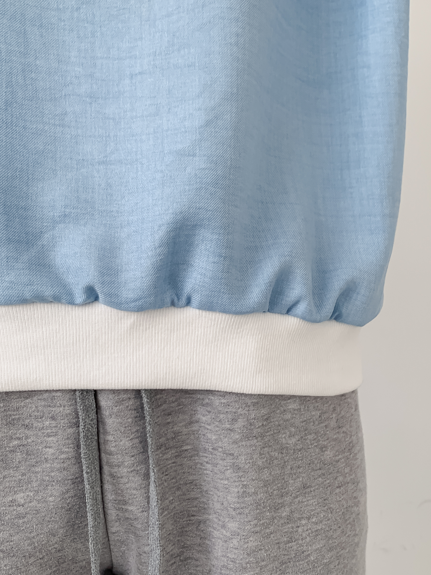 ラウンドネック半袖レタリング配色スウェット | 詳細画像9