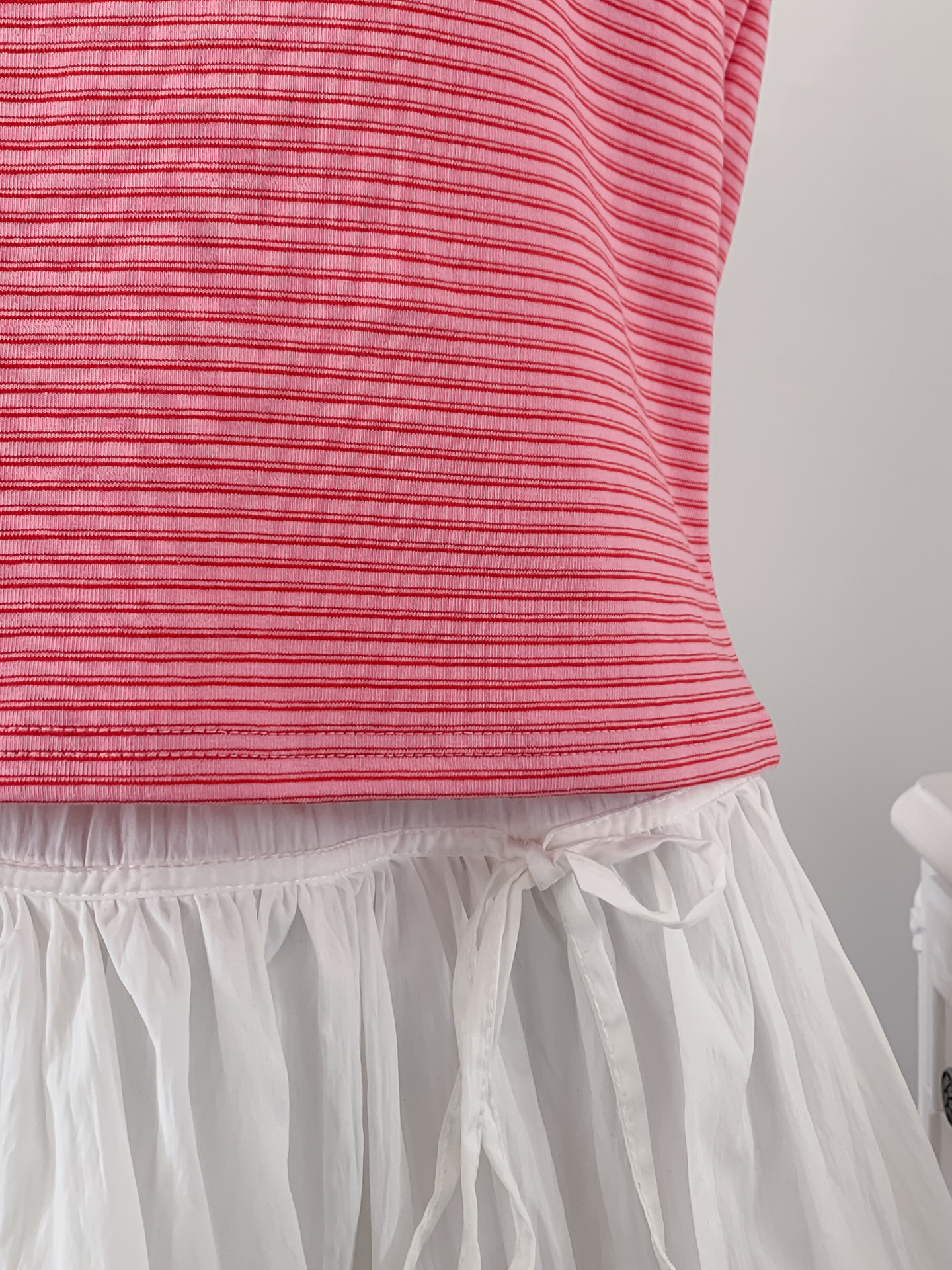 ラウンドネック半袖ボーダーTシャツ | 詳細画像9